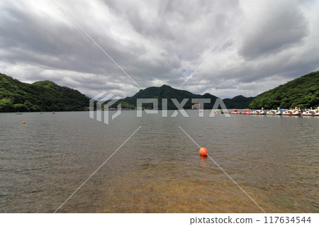 Early summer, Lake Haruna, Mount Haruna, Mount Haruna Fuji, Gunma 117634544