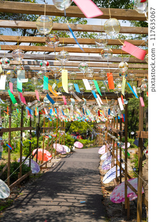 Summer wind chimes 117635067