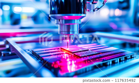 Silicon wafer for manufacturing semiconductor of integrated circuit computer. Silicon wafer for manufacturing semiconductor of integrated circuit computer. 117635492