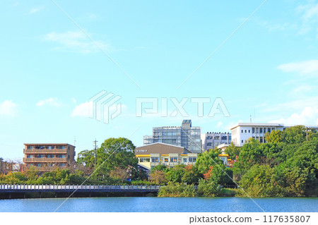 愛知縣大府志學館大學風景 117635807