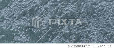 Texture of cool gray velvet background from soft upholstery textile material, macro. Abstract blue velour fabric 117635905