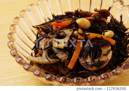 煮熟的羊栖菜 117636200