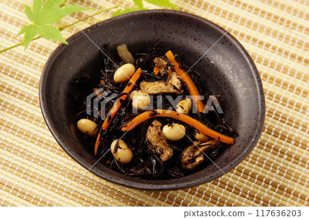 Boiled hijiki 117636203