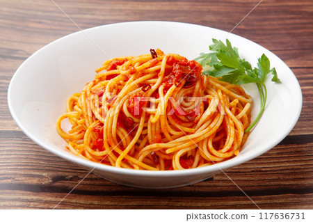Spaghetti Arrabiata Spaghetti Arrabiata 117636731