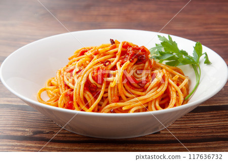 Spaghetti Arrabiata Spaghetti Arrabiata 117636732