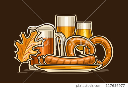 Vector illustration for Oktoberfest Vector illustration for Oktoberfest 117636977