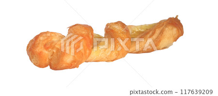 Twist bread with pineapple jan , a traditional food. Twist bread with pineapple jan , a traditional food. 117639209