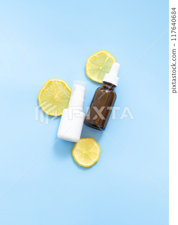 facial serum, facial cleanser with vitamin C, package facial serum, facial cleanser with vitamin C, package 117640684