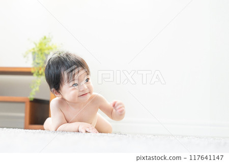 嬰兒爬行 117641147