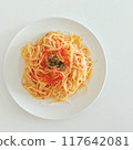 delicious tomato pasta 117642081