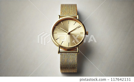 Precious metal gold watch 117642131