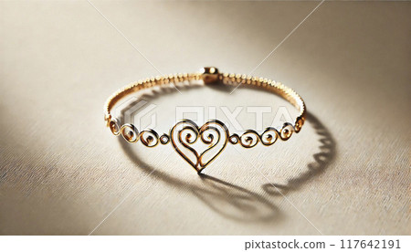 Precious metals: gold bracelets 117642191