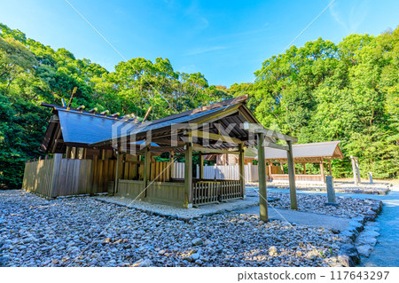 Summer at Munakata Taisha Shrine, Hetsumiya, Second Shrine, Third Shrine, Munakata City, Fukuoka Prefecture 117643297