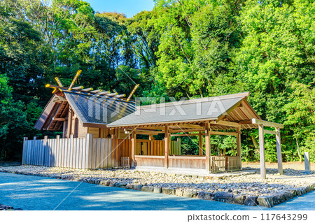 夏季宗像大社邊津神社第二宮福岡縣宗像市 117643299