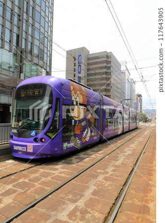 Sanfrecce decorated train 117643905