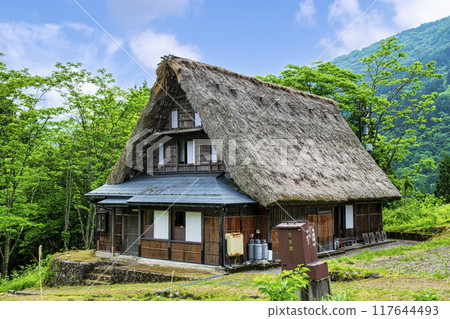 富山縣 五簇山 相倉合掌造村 合掌造民居 世界遺產 117644493