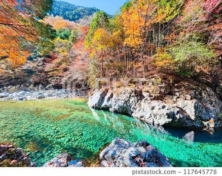 The Agana valley in autumn The Agana valley in autumn 117645778