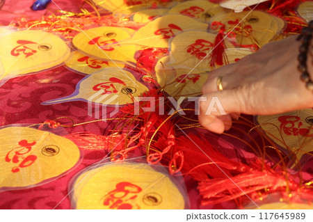 Ema (votive plaques) on Tet in Vietnam Ema (votive plaques) on Tet in Vietnam 117645989