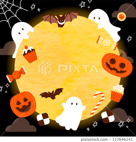 萬聖節背景素材_8 117646241