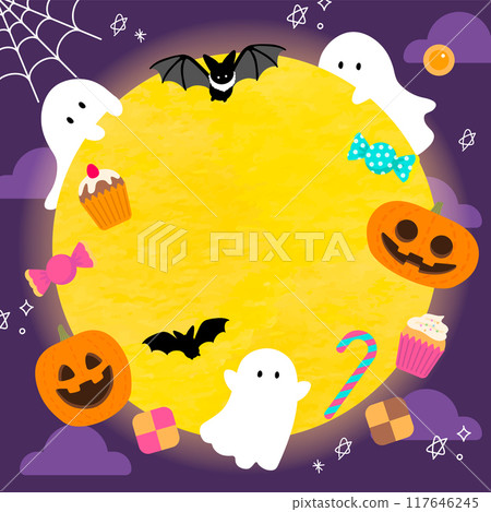 Halloween background material_12 117646245