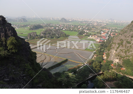 The view from the top of Mua Cave 117646487