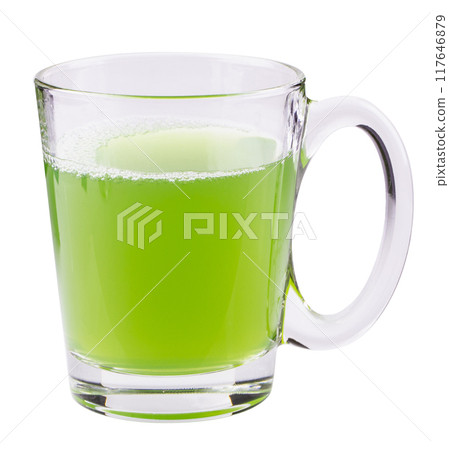 Lemon juice splashing isolated on a white background 117646879
