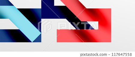 Colorful squares, lines minimal abstract background. Vector Illustration For Wallpaper, Banner, Background, Card, Book Illustration, landing page Colorful squares, lines minimal abstract background. Vector Illustration For Wallpaper, Banner, Background, Card, Book Illustration, landing page 117647558