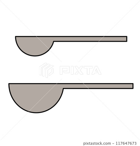 Measuring spoon 117647673
