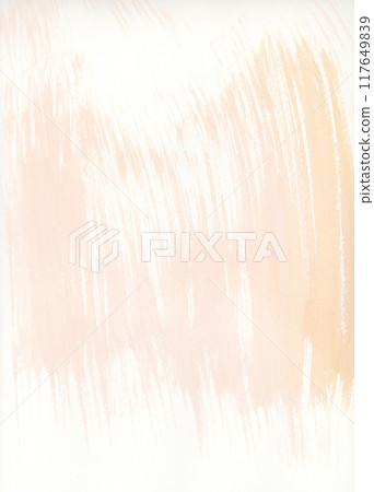 橘色水彩筆描邊背景素材 橘色水彩筆描邊背景素材 117649839