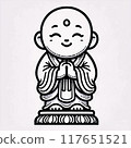 Coloring book of Ojizo to develop children's minds 117651521