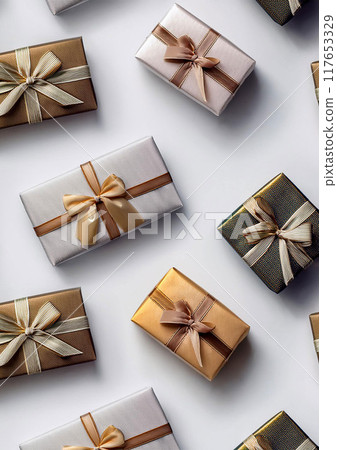 Lots of gift boxes Lots of gift boxes 117653329