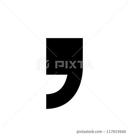 comma symbol icon comma symbol icon 117653688