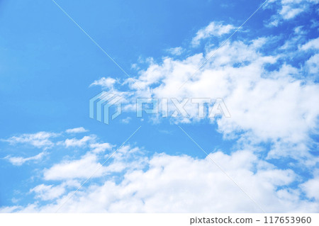 Blue sky, summer sky, summer image Blue sky, summer sky, summer image 117653960