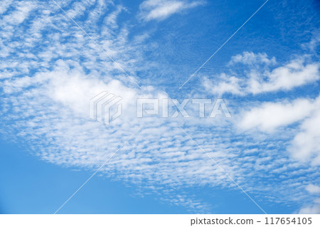 Blue sky, summer sky, summer image Blue sky, summer sky, summer image 117654105