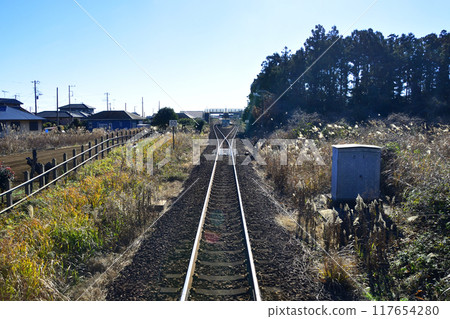 鹿島臨海鐵道大洗鹿島線,從鹿島足球場站到太陽站的車窗看到的景色(2022 年冬季) 鹿島臨海鐵道大洗鹿島線,從鹿島足球場站到太陽站的車窗看到的景色(2022 年冬季) 117654280