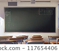 Empty classroom (pixel art) 117654406