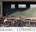 Empty classroom (pixel art) 117654413