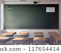 Empty classroom (pixel art) 117654414