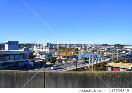 鹿島臨海鐵道大洗鹿島線,從日沼站到水戶站的車窗看到的景色(2022 年冬季) 鹿島臨海鐵道大洗鹿島線,從日沼站到水戶站的車窗看到的景色(2022 年冬季) 117654849