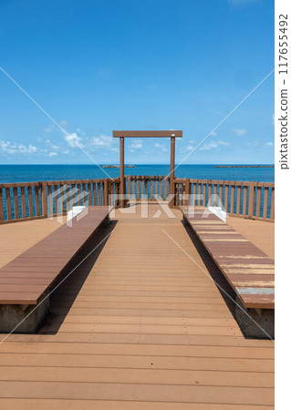 Roadside Station Echigo Izumozaki Tenryo no Sato Observation space at the end of the Yunagi Bridge Roadside Station Echigo Izumozaki Tenryo no Sato Observation space at the end of the Yunagi Bridge 117655492