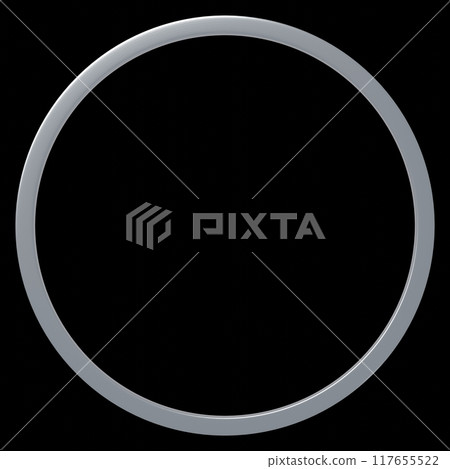 3D材質_金屬邊框_銀色 117655522