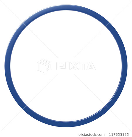 3D材質_金屬框_藍色 117655525