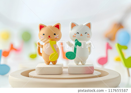 可愛的貓咪演唱會 可愛的貓咪演唱會 117655587