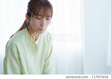Young woman preparing to start a business in the office Young woman preparing to start a business in the office 117655656