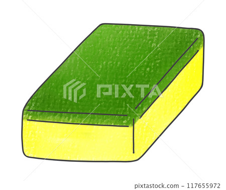 Loose, simple, soft sponge, two-layer type, analog style 117655972