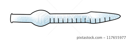 Loose simple Komagome pipette analog style 117655977