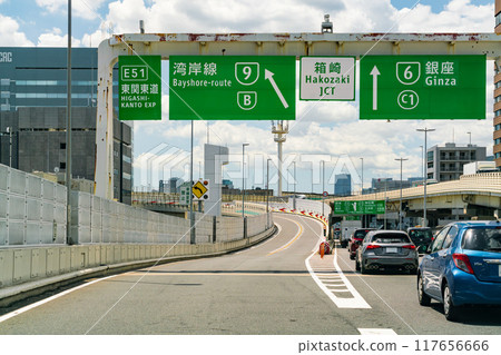 Expressway image, fork, branch 117656666