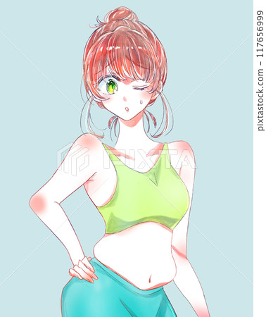 肚子鼓起來的女人 117656999