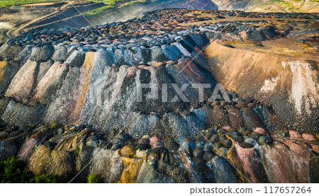 rock dumps from quarries 117657264