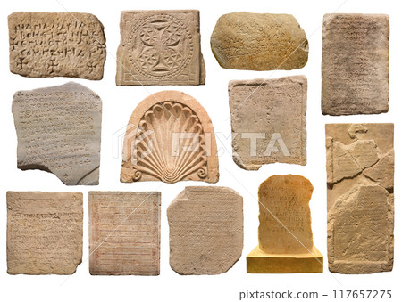 stones with inscriptions stones with inscriptions 117657275